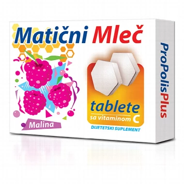 Matični mleč tablete - malina